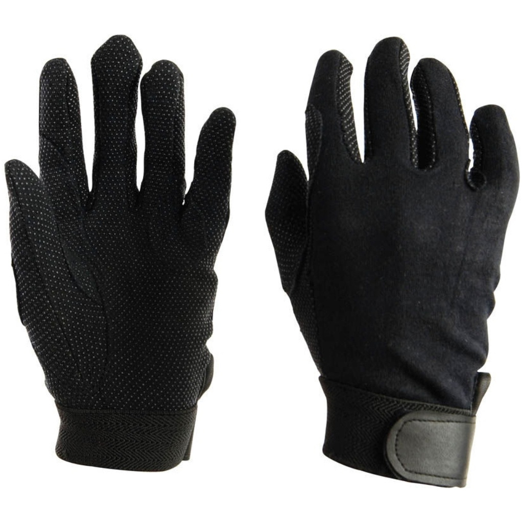 2025 Dublin Track Riding Gloves 3810 - Black
